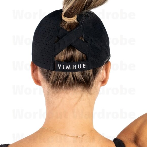 VimHue Women's X-Boyfriend Cap UPF 50+ (Black) - Picture 2 of 4